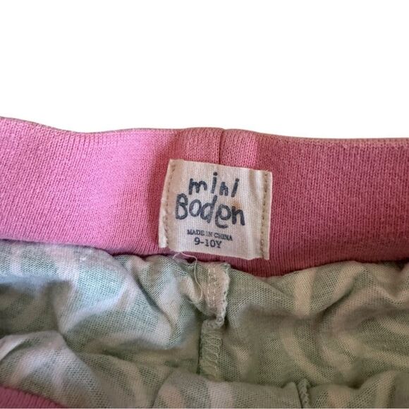 Mini Boden Girls Green & Pink Floral Print Skort Size 9-10Y - Picture 5 of 7